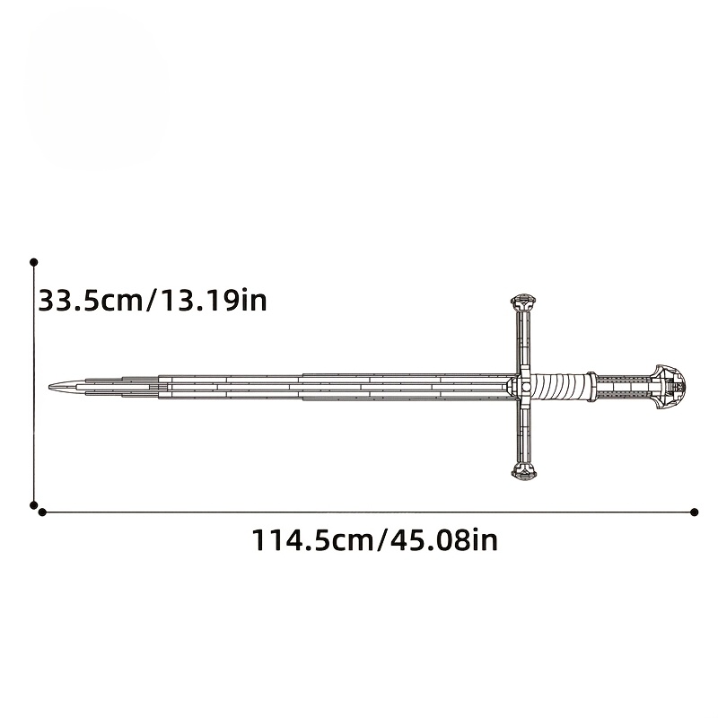 Samurai Sword Building Blocks Set